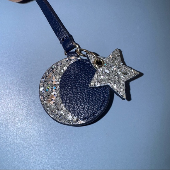 Kate Spade NY Grecia Kearny Street Blue Tote Bag Star & Moon Dusk City Scape - Picture 14 of 16